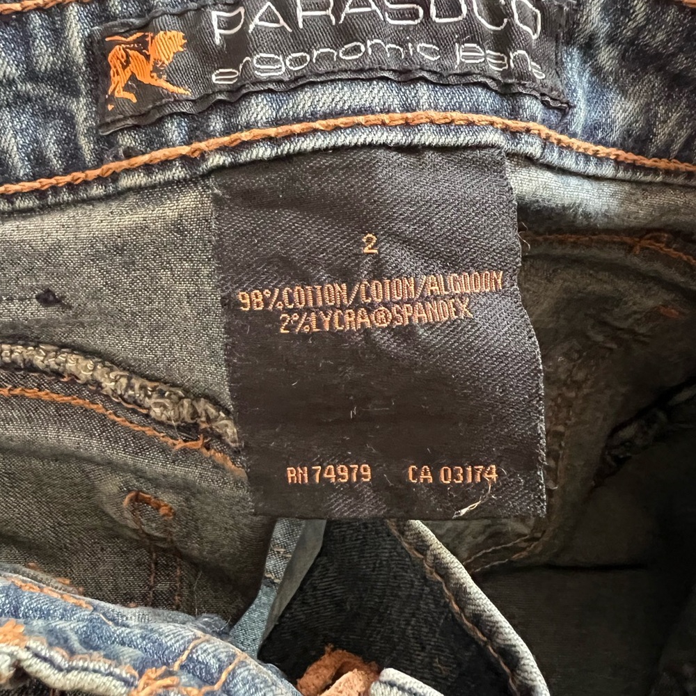 Women's Blue Denim Jeans - Picture 5 of 6